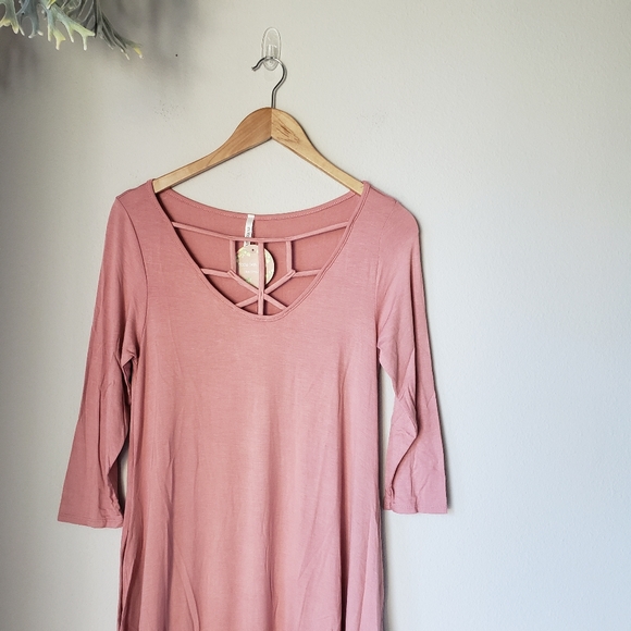 2/$20 Casual Jersey Dress - Picture 7 of 9